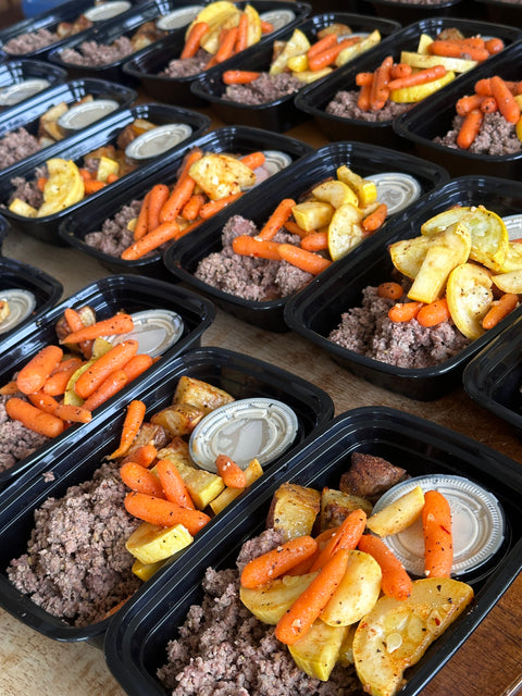 Peppercorn Beef and Potatoes