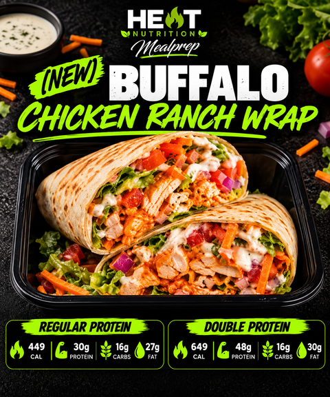 (NEW) Buffalo Chicken Ranch Wrap