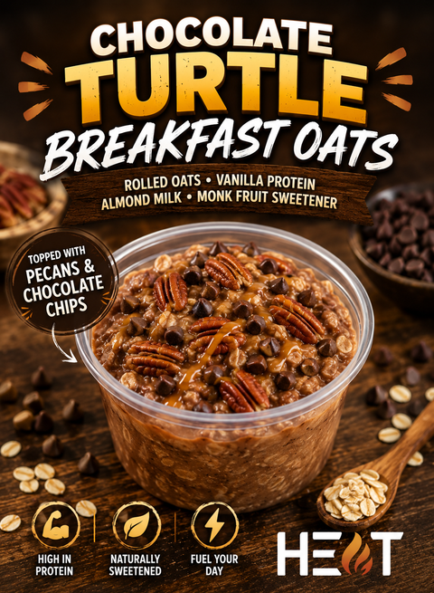Chocolate Turtle Breakfast Oats