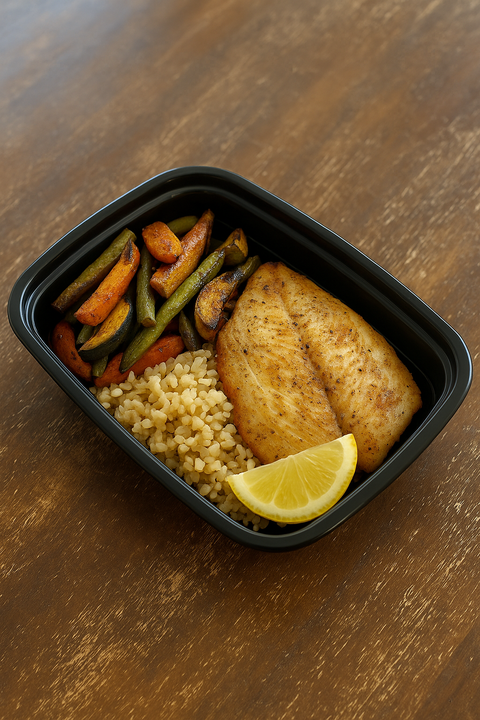 (NEW) Lemon Pepper Tilapia Bowl
