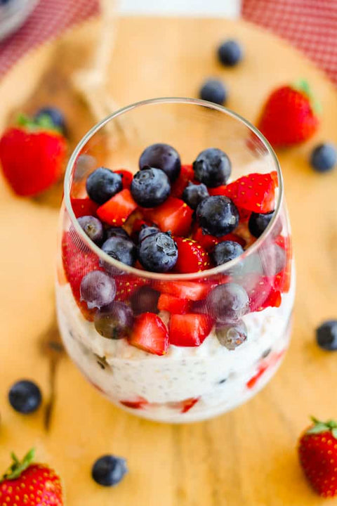 (NEW) Mixed Berry Overnight Oats