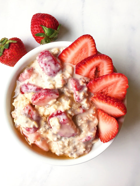 Strawberry Shortcake Oatmeal